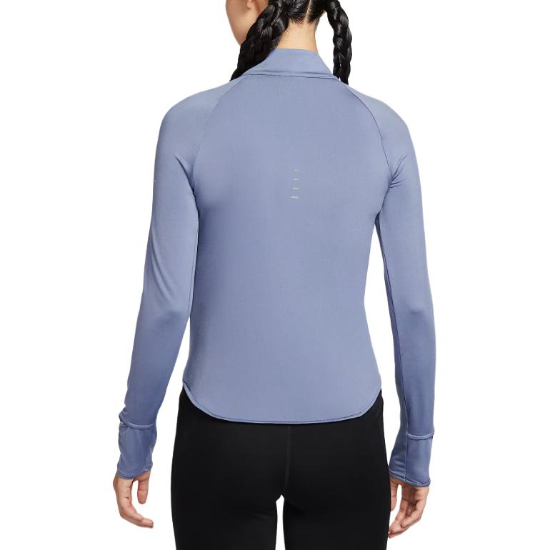 Nike Dri-Fit UV Swift Comfortable Soft Stand Collar Pullover Long Sleeve T-Shirt Women Tops HQ0500-499