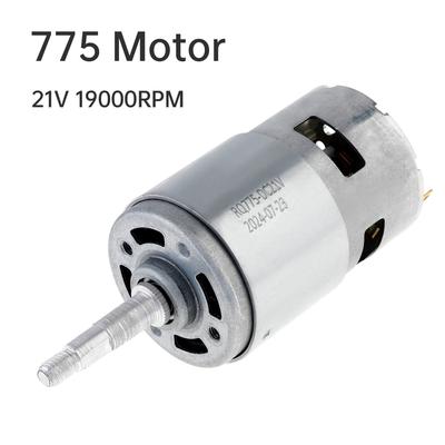 775 DC Motor 21V 19000RPM Universal Motor Replaces Part for Angle Grinder / Air Blower, 21V Universal Replaces Motor