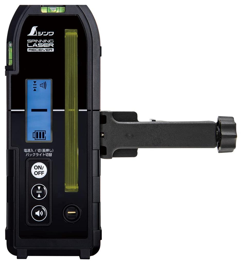 Shinwa Sokutei Light Receiver Spinning Laser for with Holder 70840 H-3/HV-3