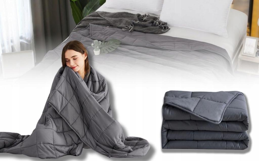Súlyozott takaró 9 kg-os szenzoros takaró 150x200 cm antistressz