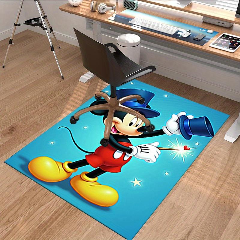 1pc. Mickey Mouse Top Hat Sparkle Home Office Chair Rug Outdoor Gift Carpetz041194