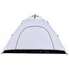 5 Person Camping Tent White Blackout Fabric Quick Release System