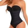 Premium Rubber Fiber Waist Cincher Adjustable Three-row Hook Corset Shapewear