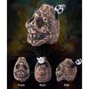 Aztec Death Whistle with Human Cry, Skull Art Collectible for Halloween Atmosphere, Outdoor Decor Screaming Sound