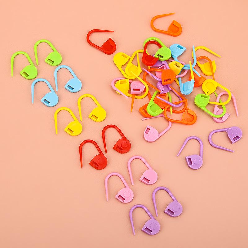 Knitting & Crochet Tool Set: Stitch Markers, Sewing Needles, Suture Needles, Wool Crochet Pins, Anti-Unbutton Buckles