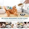 Pet Food Measuring Scoop Electronic Dog Cat Food Measuring Cup Digital Spoon Scale Kitchen Food Scale Pet Cat Dog Accessories