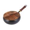 BRINDEN WOK PAN KOINGE Cookware Iron for All Cooktops Hotel Kitchen Camping