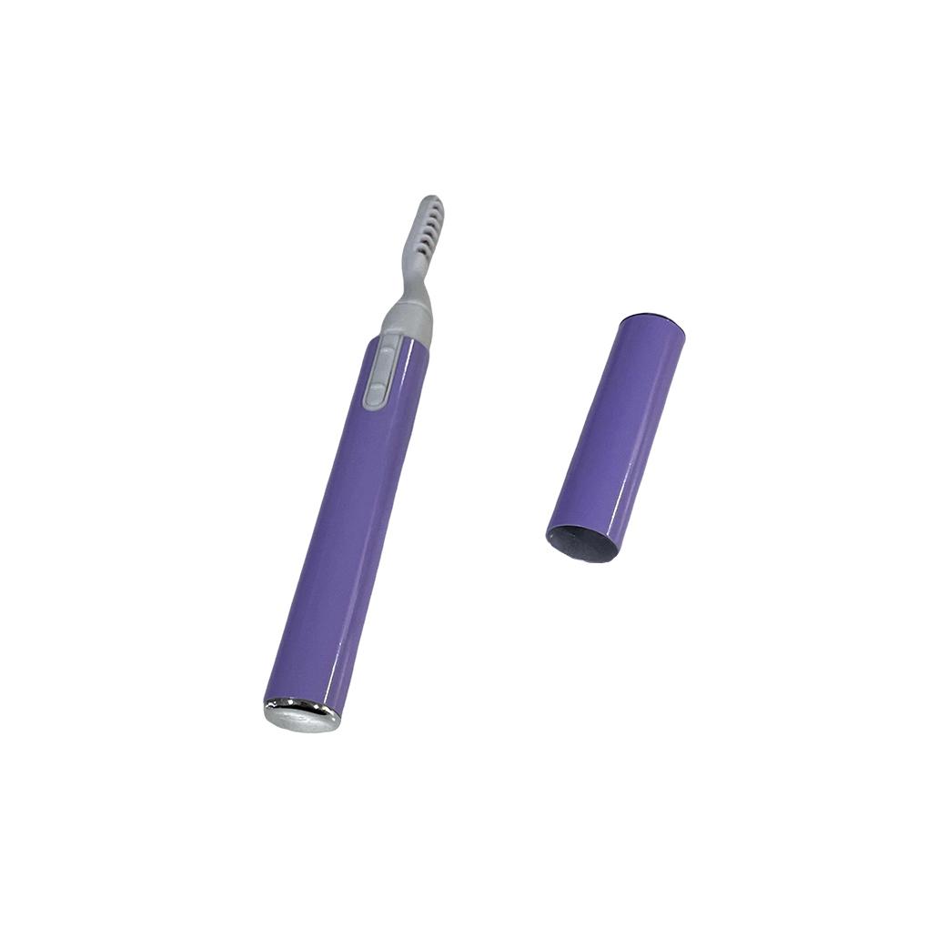 

Girls Electric Eyelash Curler Small Handheld Long Lasting Aluminium Battery Operated Makeup Tools Beauty Supplies