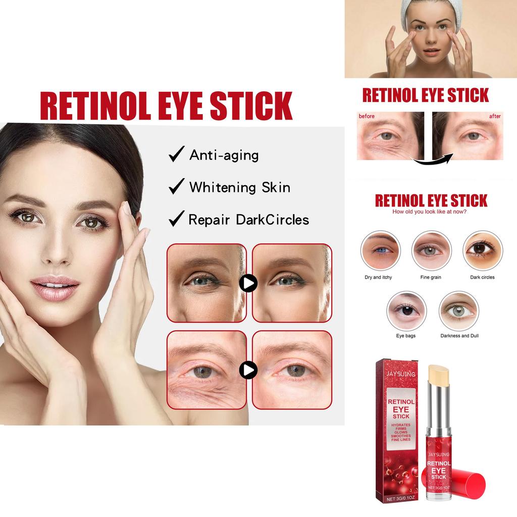 Jaysuing Retinol Anti-wrinkle Eye Cream Hydrating Moisturizing For Dark Circles And Puffiness