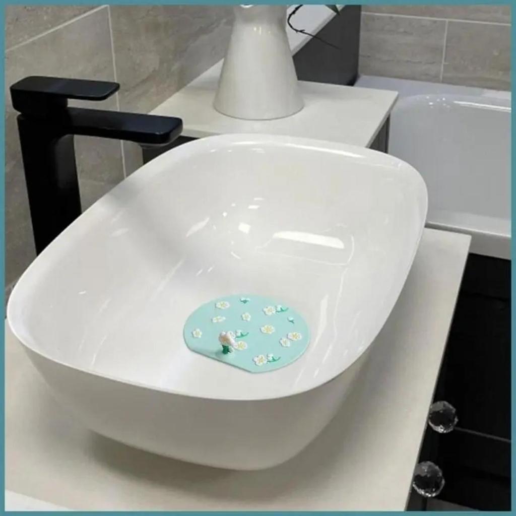 Sink Mat 1 Pcs Floor Drain Deodorant Anti-insect Anti Odor Water Stopper Floor Drain Cover Pad for Toilet Shower Sewer