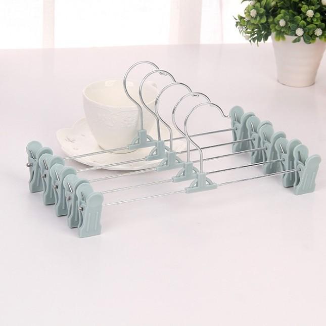 Non-Slip Plastic Pants Clip Non-Marking Pants Rack Pants Clip Skirt Clip Underwear Hanging Home Clothing Store Hanger