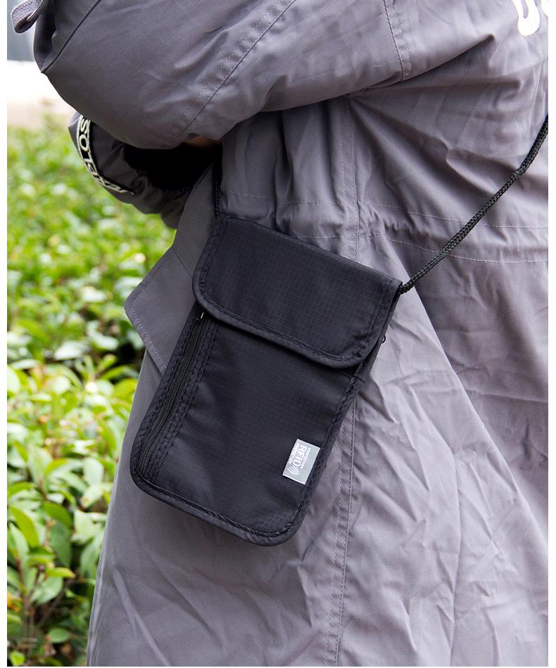 Waterproof Anti-Theft Passport Holder & RFID Shielding Pouch for Phones and Keys
