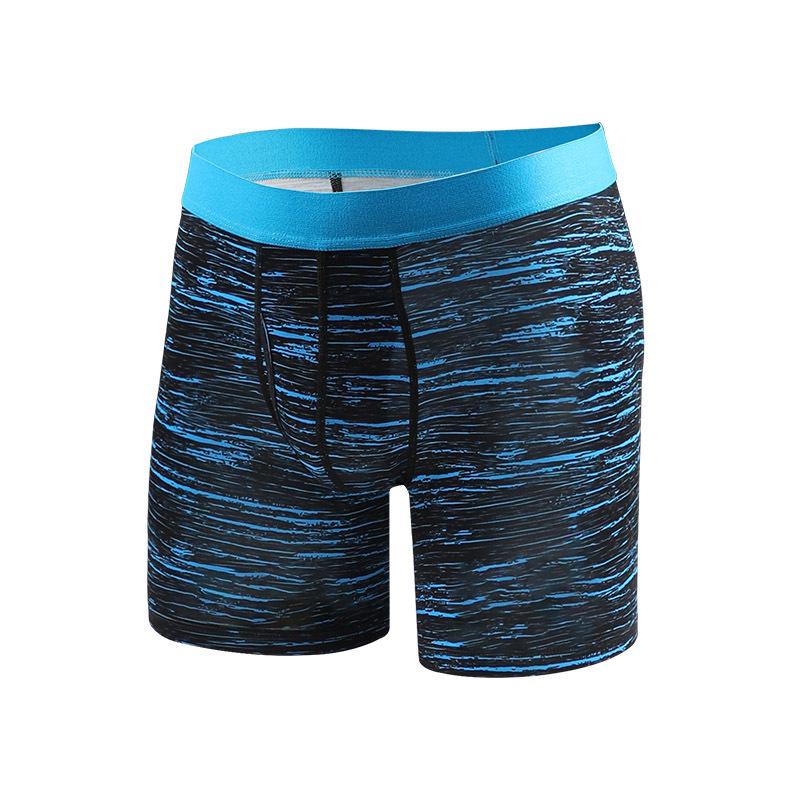Pánské boxerky s nízkým pasem, prodyšné, pro cyklistiku a běhání, plus size