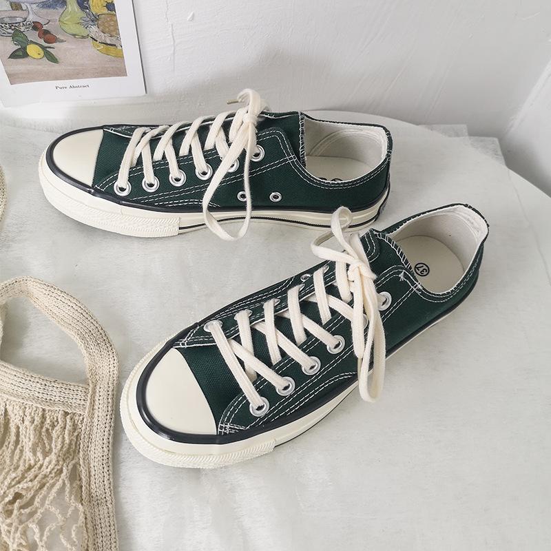 Canvas Shoes Female Low-top Student Couple Shoes Casual Shoes 18