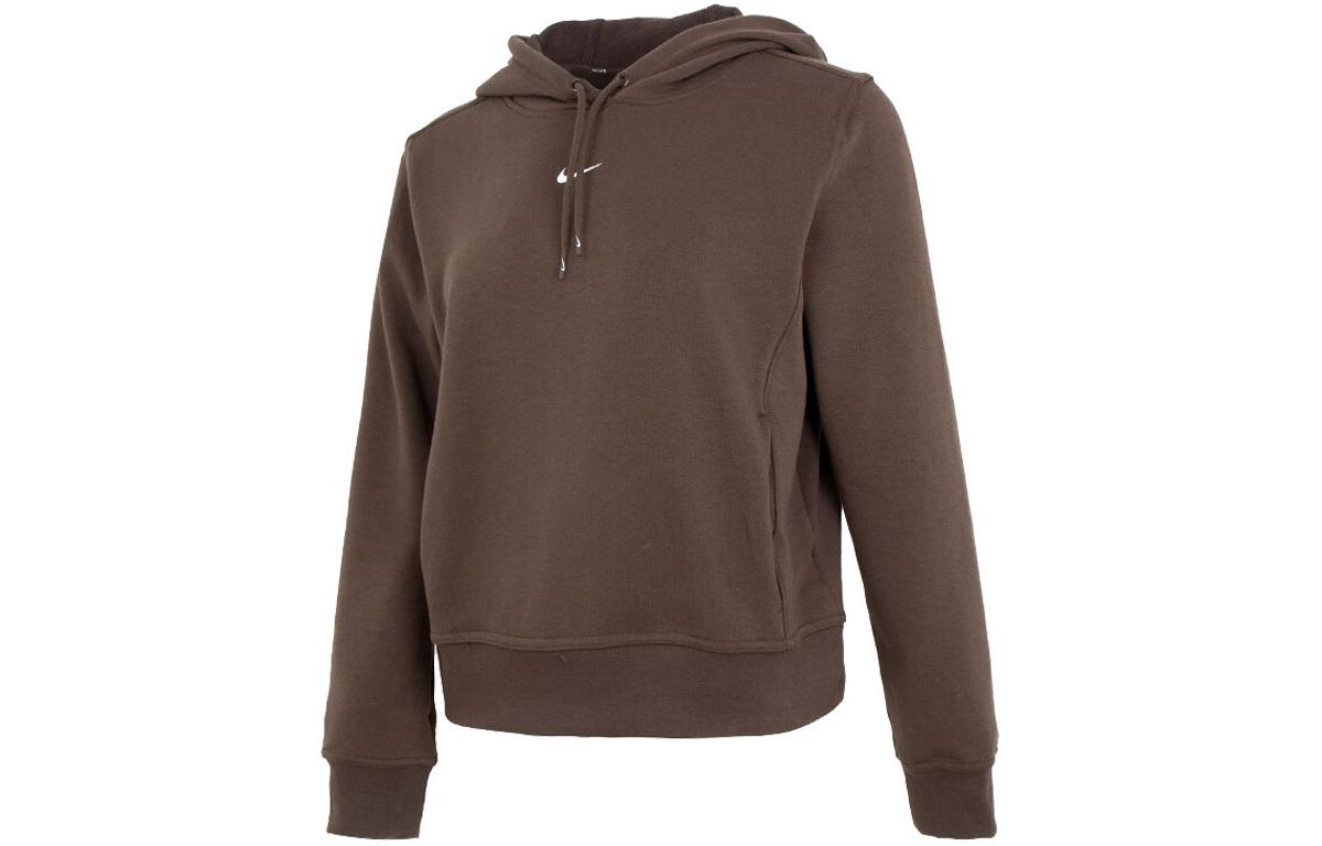 Nike DRI FIT ONE Sweatshirt Women s Coffee FB5144-237 M