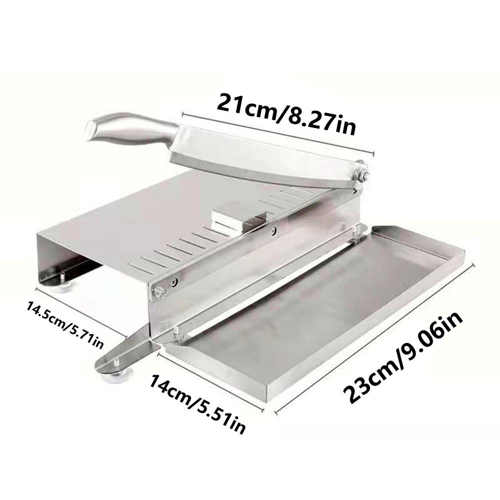 

Stainless steel household bone-cutting machine, three specifications, multifunctional kitchen tool for slicing and chopping
