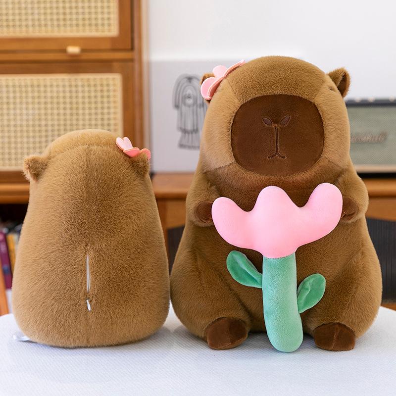 Cute Capybara Capybara Gives Girlfriend Gift Plush Toy Doll Children's Doll