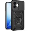 For Oppo F33 Pro Case Oppo F33 Pro Cover Oppo F33 Pro Magnetic Ring Holder Armor Phone Case Slide Camera Protect Back Cover