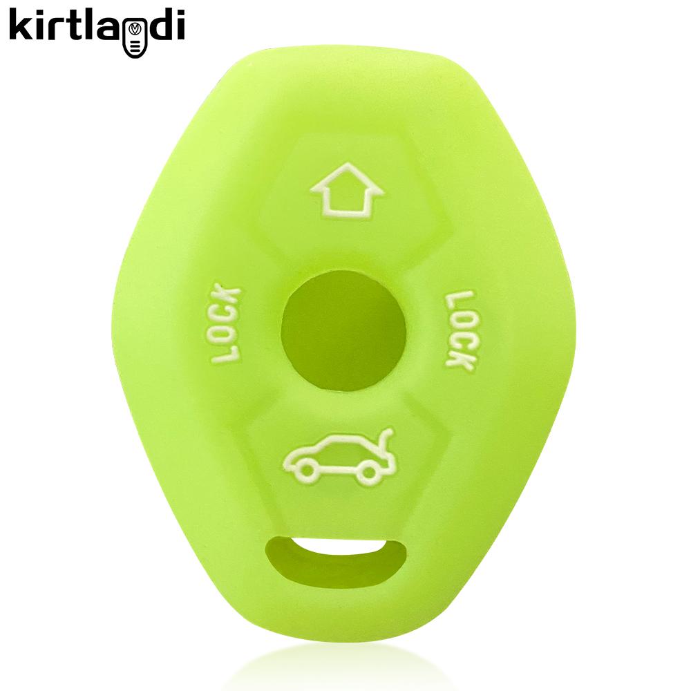 Silikon Schlüsselhülle Fernbedienung Gehäuse Schale für BMW E63 X5 E53 X3 F83 E46 E39 E38 E60 E61 E64 Serie 3 5 7 330i Z3 Z4 E85 E86 M5 325i