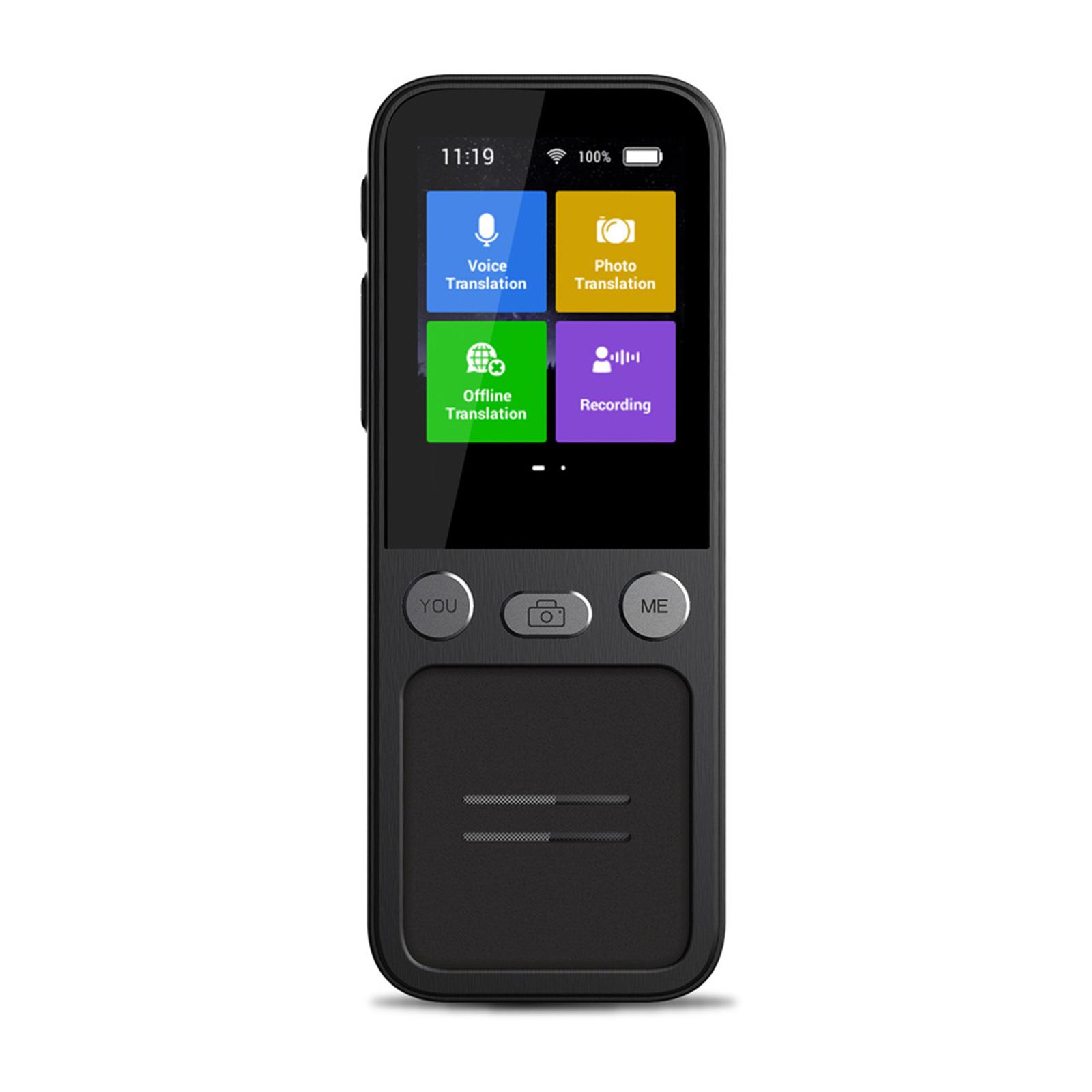 

Офлайн интеллектуальный голосовой переводчик, переводчик, нидерландский, японский, русский, французский, ручка-переводчик чёрный