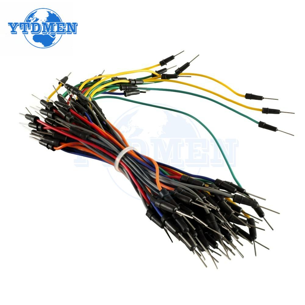 1-5 Sets 400 Tie Point Breadboard Solderless PCB Boards Prototype Universal Mini Bread Board with 65pcs Jumper Wire DIY Kit