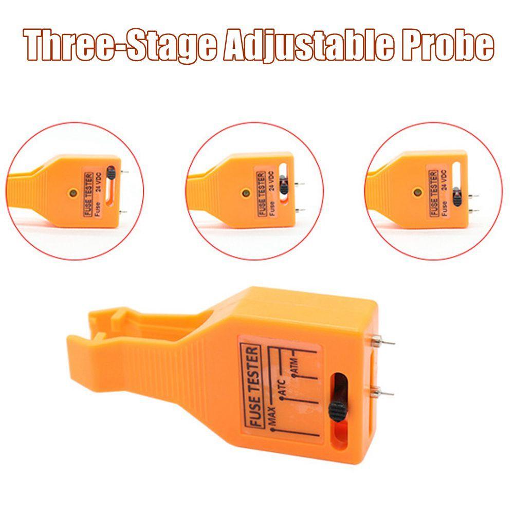 Automobiles Auto Checker Car Fuse Tester Puller with Green LED Indicator Light Car Fuse Type Tester