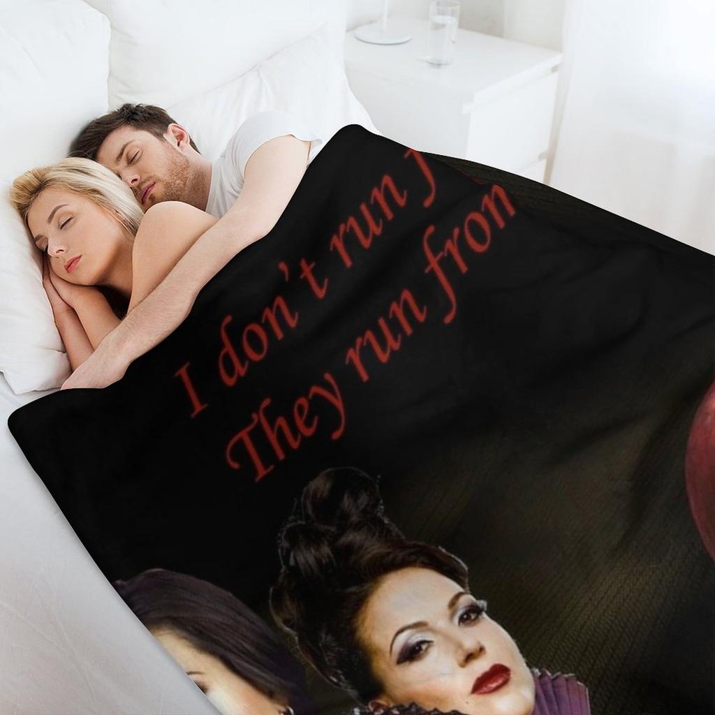 Regina Mills/Evil Queen Throw Blanket Hairys Decorative Beds Baby Soft Blankets
