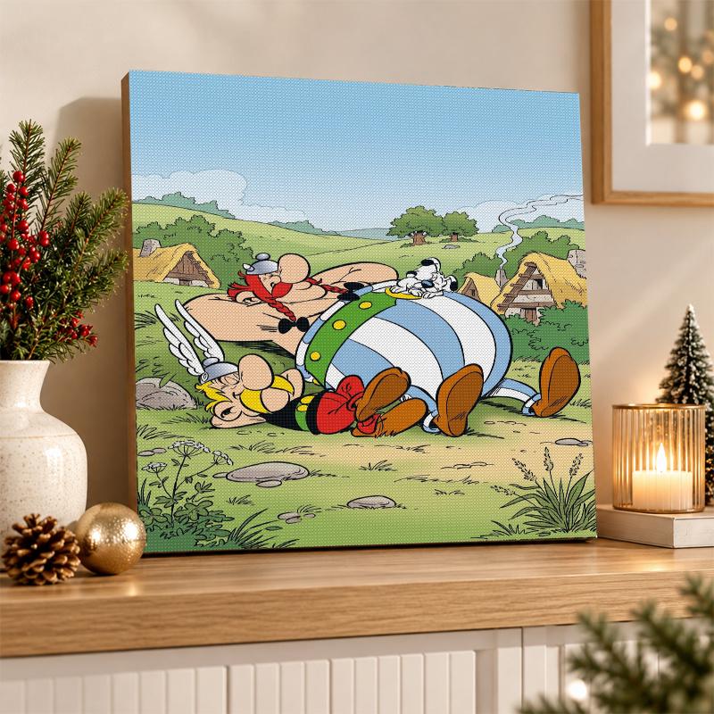 Asterix Diamond Painting Kit 5D Full Drill DIY Diamond Mosaic Wall Art Home Decor
