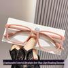 Ultralight Anti-Blue Light Colorful Reading Glasses with Spring Hinges for Women - Fashionable European & American Style