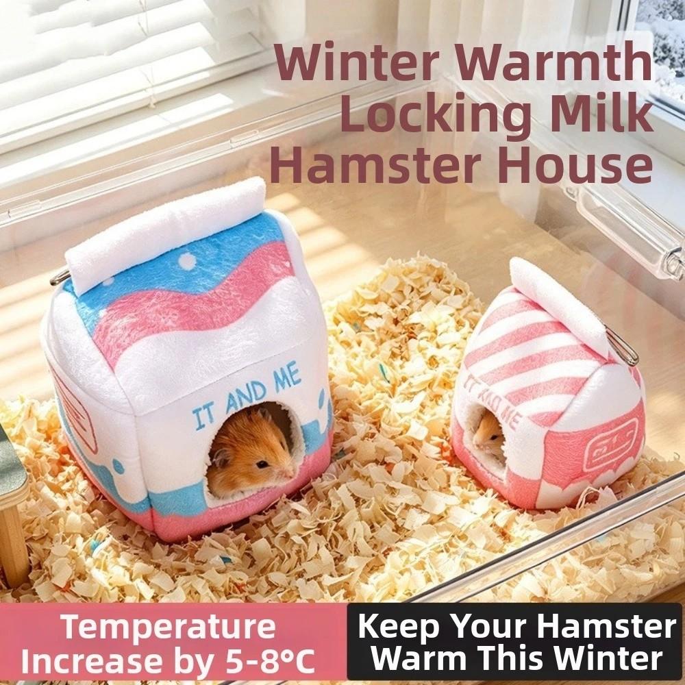 Thickened Hamster Cotton Nest Plush Pet Sleeping Nest Guinea Pig Bed Small Pet