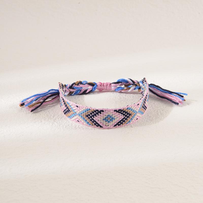 Bohemian Ethnic Tassel Friendship Bracelet
