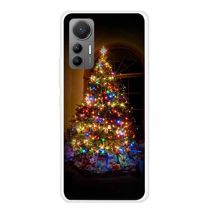 For Xiaomi Redmi K50 Ultra Case Christmas Soft Silicone Back Cover Phone Case for Redmi K50 Extreme Edition Clear Cartoon Funda