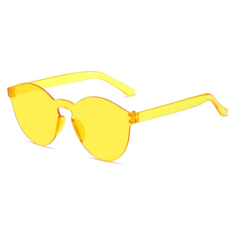 Fashionable New Trend Tiktok Sunglasses Female Travel Disco Funny Anti Ultraviolet Net Red Sunshade Glasses For Male