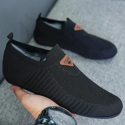 Erkek Ayakkabıları Nefes Alabilen İnce Taban Hafif Sürüş Mokasenleri Günlük Çorap Ayakkabı Erkek Terlikleri Yürüyüş Spor Erkek Ayakkabıları