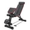 WEZHO 13-in-1 Adjustable Dumbbell Bench with Lumbar Support