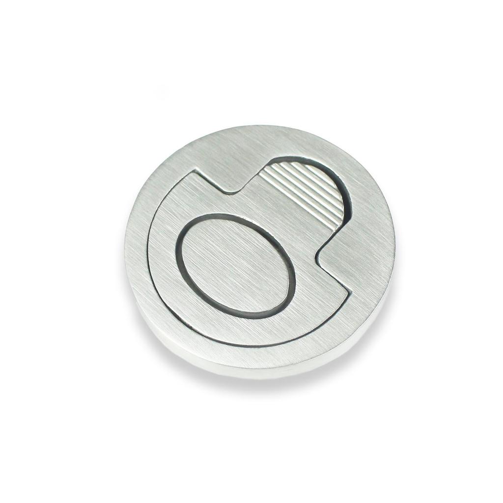 304 Stainless Steel Square Pull Ring Boat Latch for Deck or Cabin Hatch