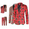 Men Adult Christmas Costumes Suit Funny Bachelor Party Suit Jacket Xmas