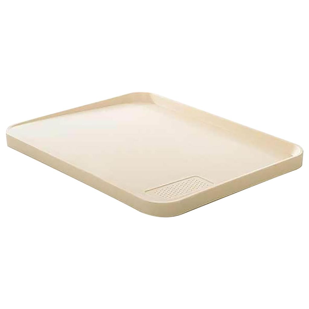 Kitchen Cutting Board Raised Edges Anti Skid Double Sided High Safety Sturdy PP Plastic Cutting