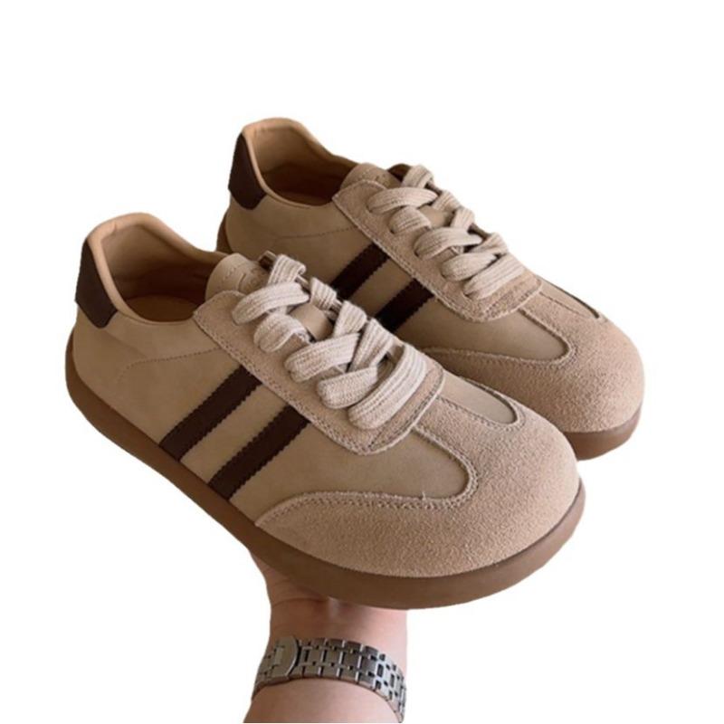 Podzimní nové retro všestranné nikové dámské ležérní sportovní boty na platformě