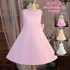 Flower Girl Princess Dress For Weddings Summer Kid Formal Bow Long Gown For School Evening Party Children New Year Cloth ALP613
