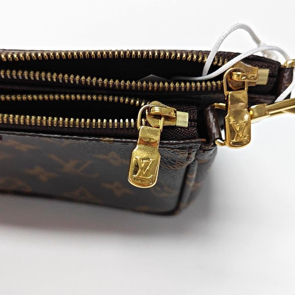 [Pre-Owned] Multi Pochette Accessoires Chain Monogram Five-In-One Combination Bag Coated Canvas Leather Mahjong Bag Underarm Hand - Very Good #1MUXL9K