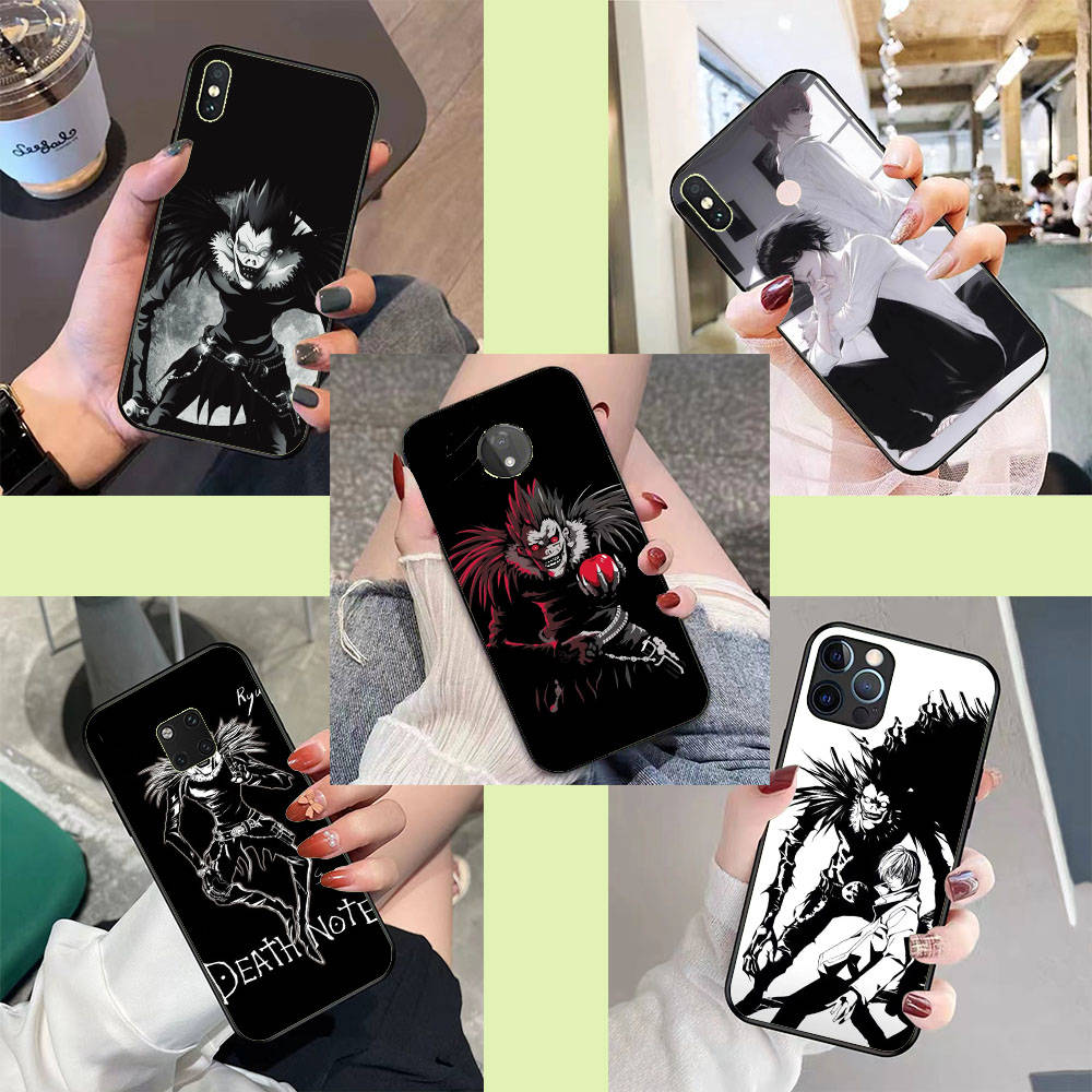 

DK-29 Death Note силиконовый чехол для iPhone 15 14 Xiaomi POCO M6 F6 Redmi Note 13 12 13C 8 9 Samsung S24 S23 S22 S21 FE Pro Plus Ultra Redmi Note 10 5G бездна