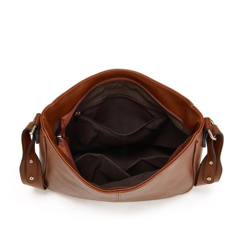 New Small Square Bags Female Shoulder Bags Fashion Retro Bucket Bags Women's Solid Color Leisure Trend Commuter Crossbody Bags