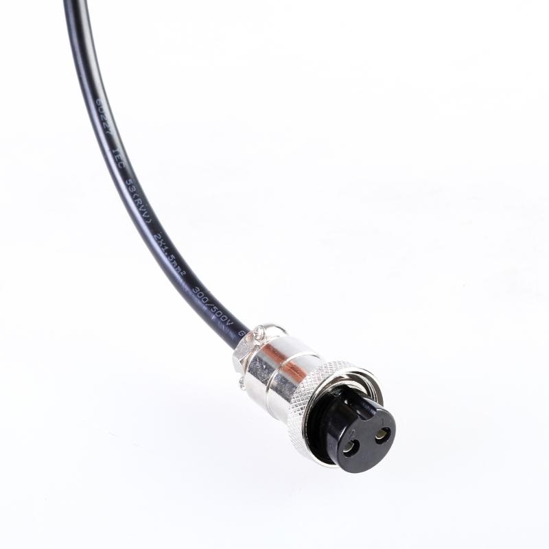 26cm DC5521 To GX20 2Pin Aviation Power Cable 150W 10A Charging Wire Line for Outdoor Energy Storage & Solar Panel