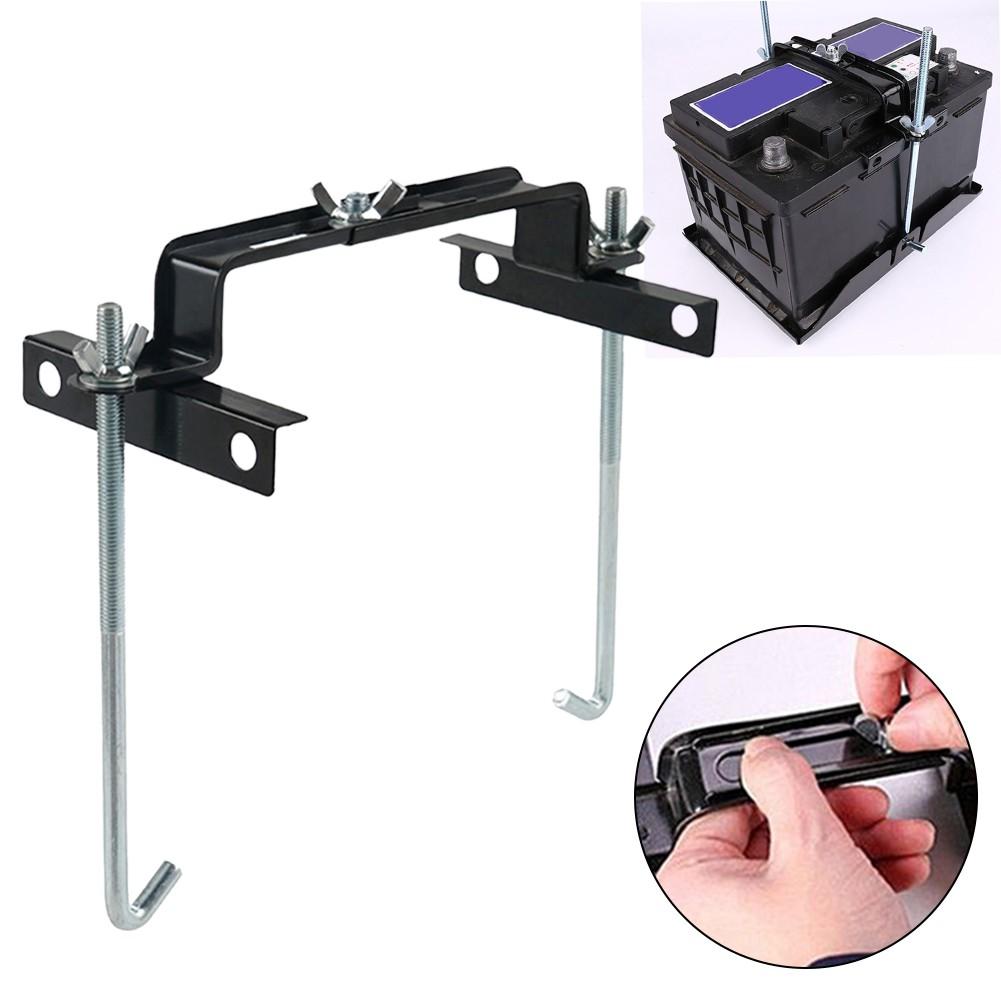 Battery Hold Down Solution with Adjustable Fitment for Cars and Boats