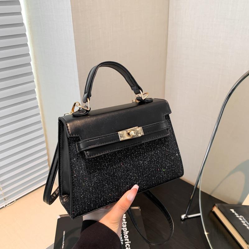 Small bag women's new popular portable shoulder messenger commuter senior sense versatile Kelly bag