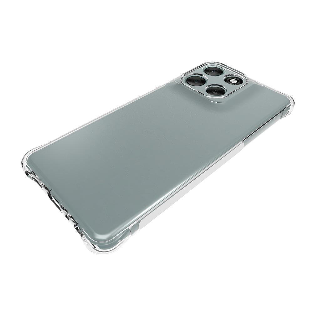 For Motorola Moto G56 5G Clear TPU Case WANLONFENG TM Series 2.0mm Phone Back Cover