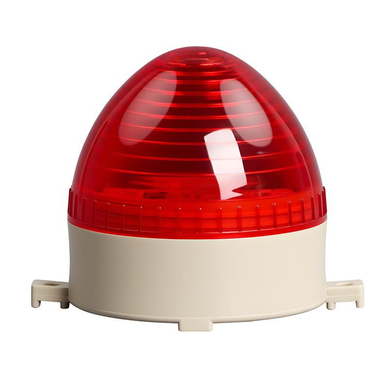 LTE-3072 LED-Blitzsignal- und Warnleuchte - Außenbereich, Dauerlicht, Mini-Warnung, 12V/24V/220V