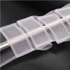 1Roll White Curtain Tape Transparent Nylon Curtain Rod Pocket Tape Home Textile Window Curtain Accessories 10cmx1m