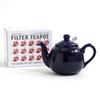 London Pottery Cobalt Blue Teapot, 2 Cups, 550ml, British Brand, for Tea